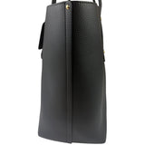 Coach Black Pebbled Leather Market Tote