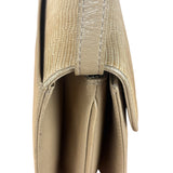 Yves Saint Laurent Vintage Beige Lizard Shoulder Bag