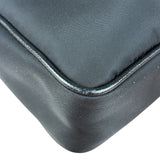 Prada Black Re-Nylon Saffiano Leather Crossbody Bag