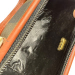 Fendi Vintage Pequin Striped Nano Top Handle Bag