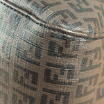 Fendi Brown Leather Zucca Mamma Baguette