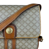 Celine Vintage Macadam Canvas Crossbody Bag