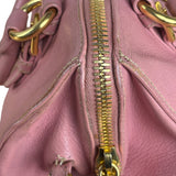 Miu Miu Pink Leather Two-Way Bag