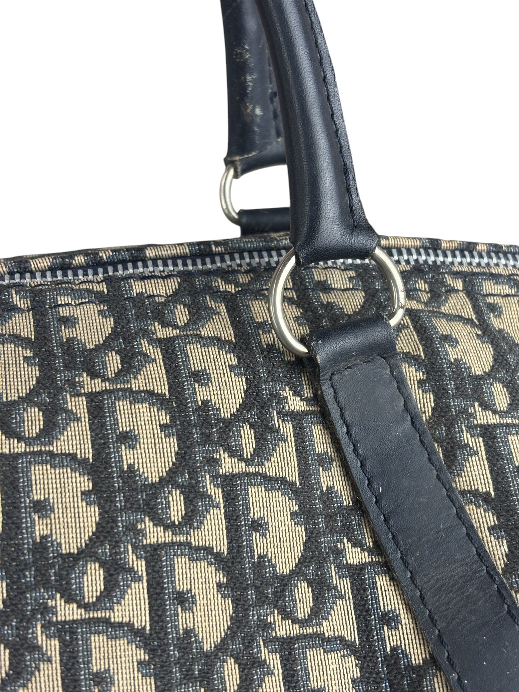 Christian Dior Vintage Trotter Boston Hand Bag
