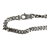 24 Inch .925 Sterling Sliver Thin Cuban Necklace