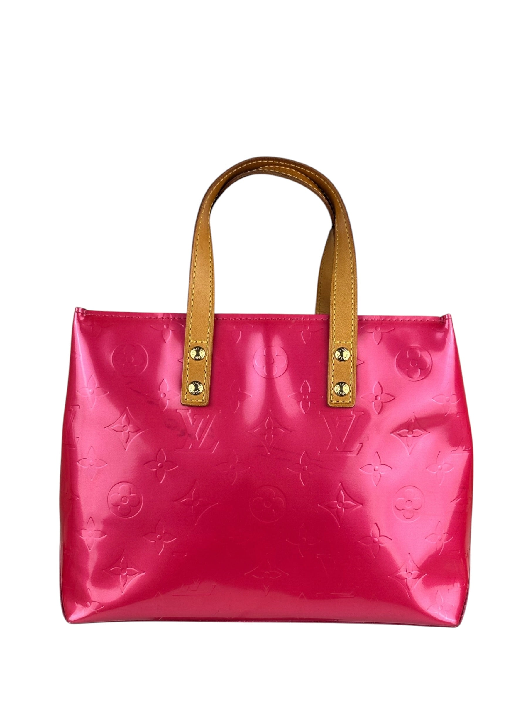 Louis Vuitton Vintage Vernis Patent Leather Monogram Reade Handbag PM