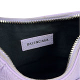 Balenciaga Lilac Calfskin Le Cagole XS Shoulder Bag