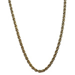 Christian Dior Vintage Classic Gold Twist Rope Chain