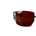 Chanel Vintage Rimless Rectangular Sunglasses 4002