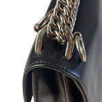 Fendi Black Leather Kan I Monster Eyes Shoulder Bag