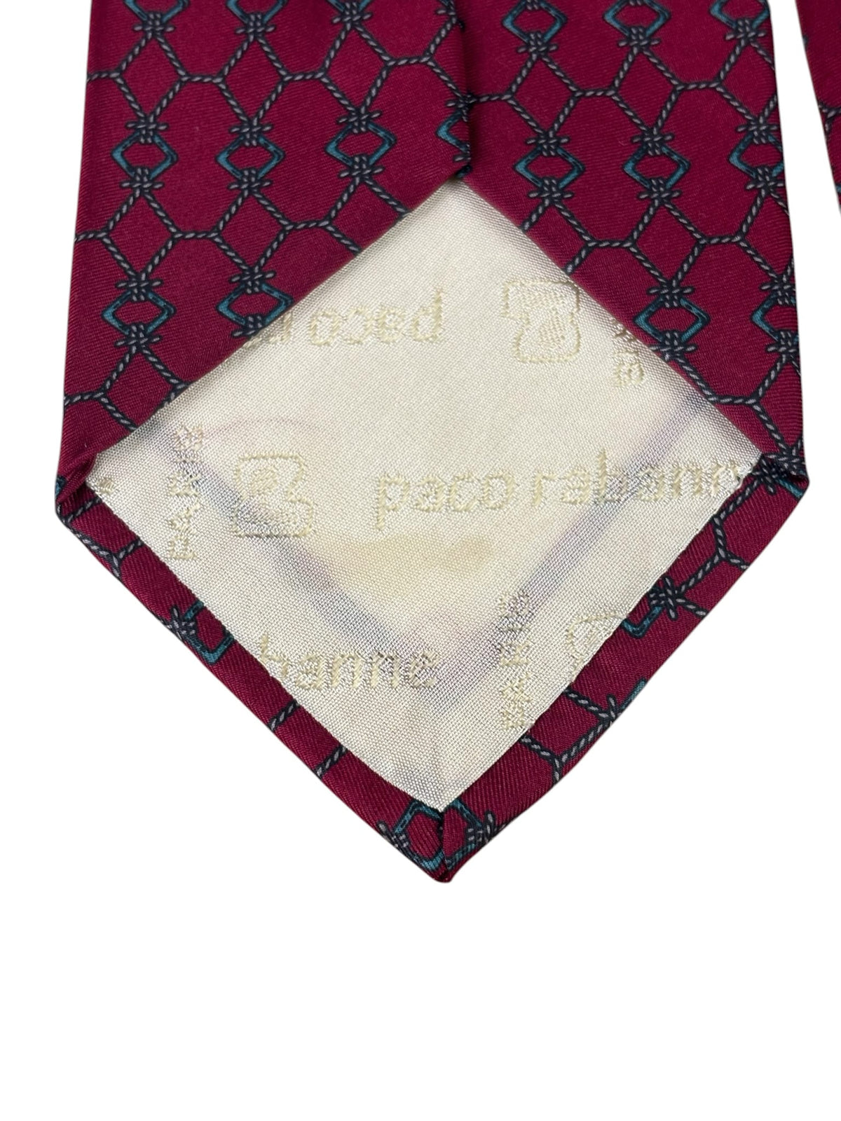 Paco Rabanne Burgundy Tie