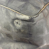 Chanel Vintage Black Travel Line Tote Bag