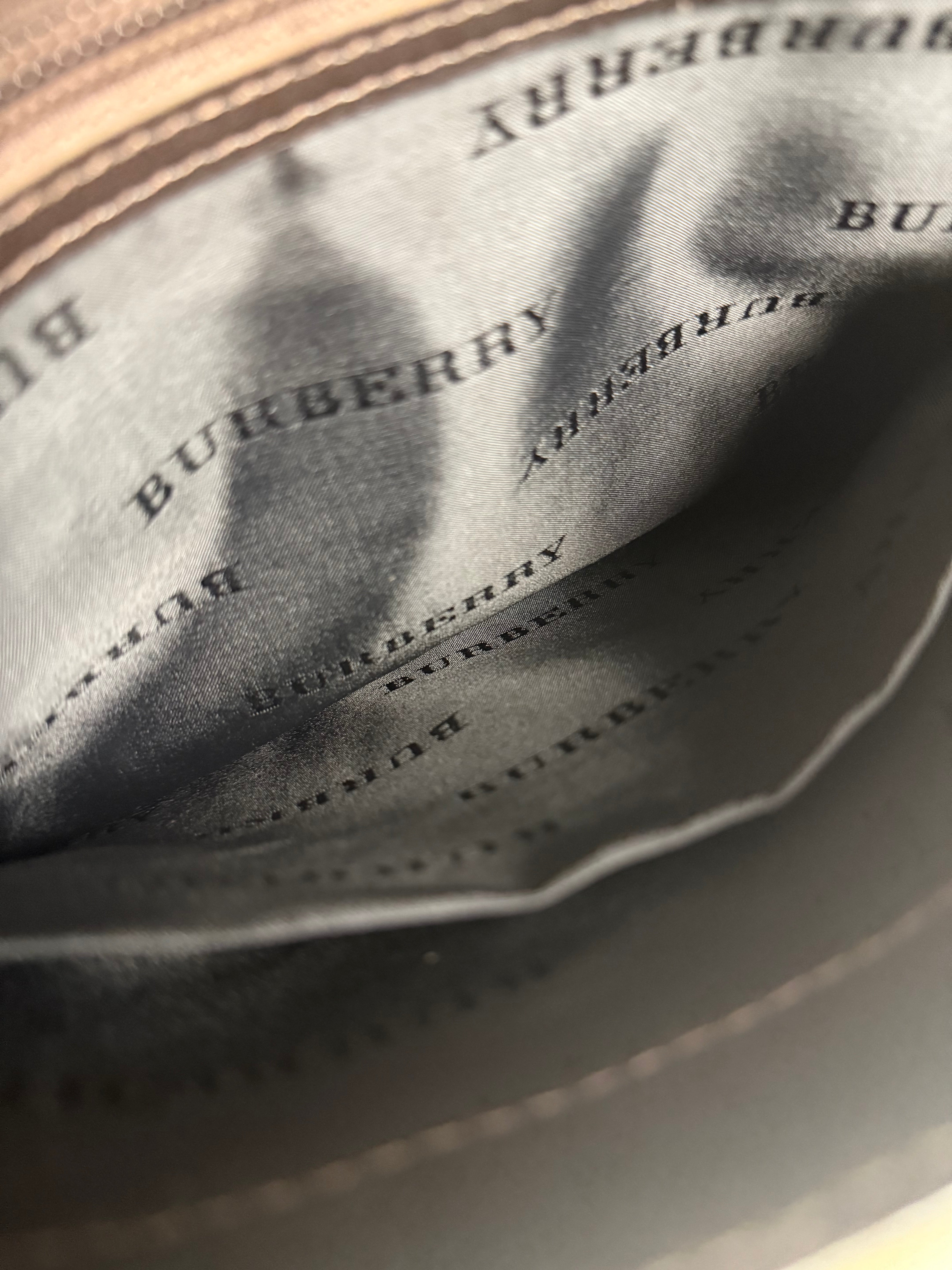 Burberry Nova Check Flap Crossbody Bag