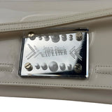 Jean Paul Gautier White Patent Leather Clutch Wallet