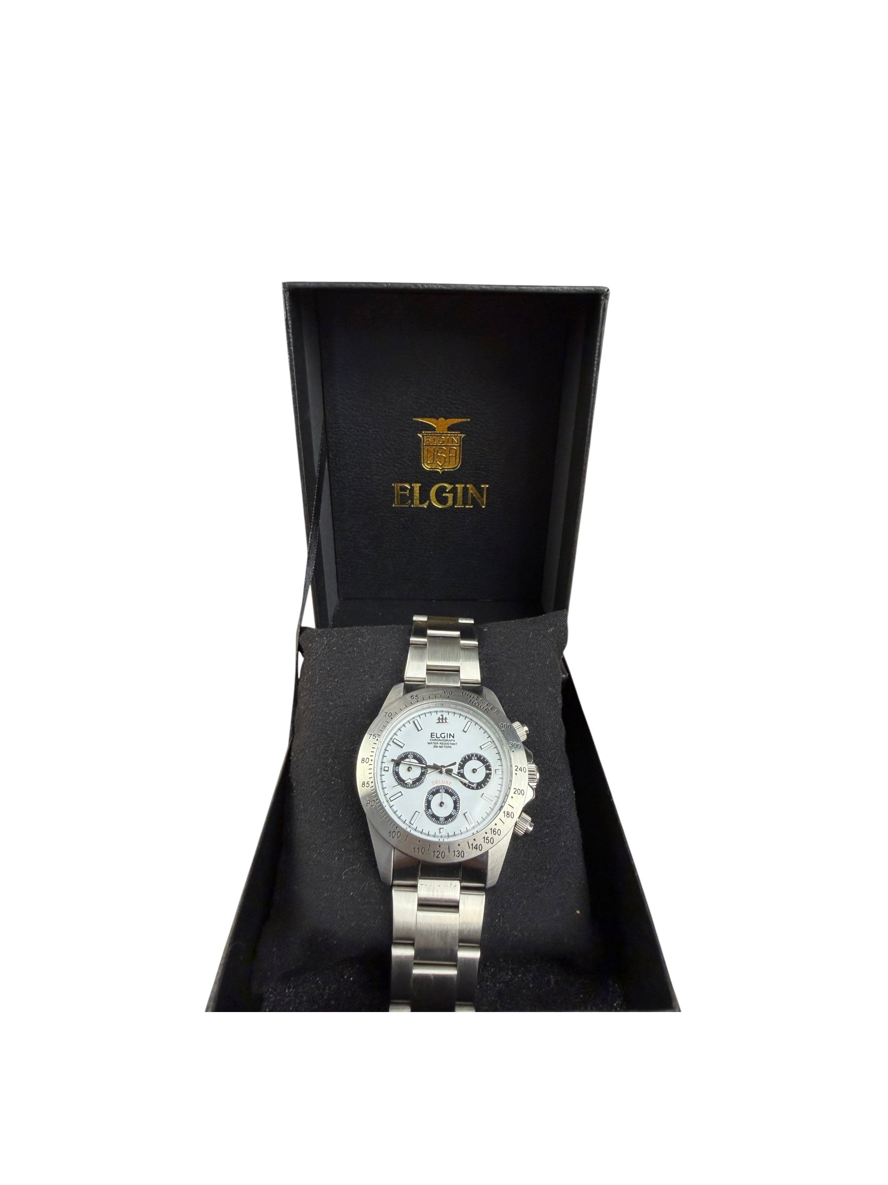 Elgin "Panda" Chronograph Quarrz Watch