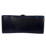 Balenciaga Black Leather Hourglass Handbag