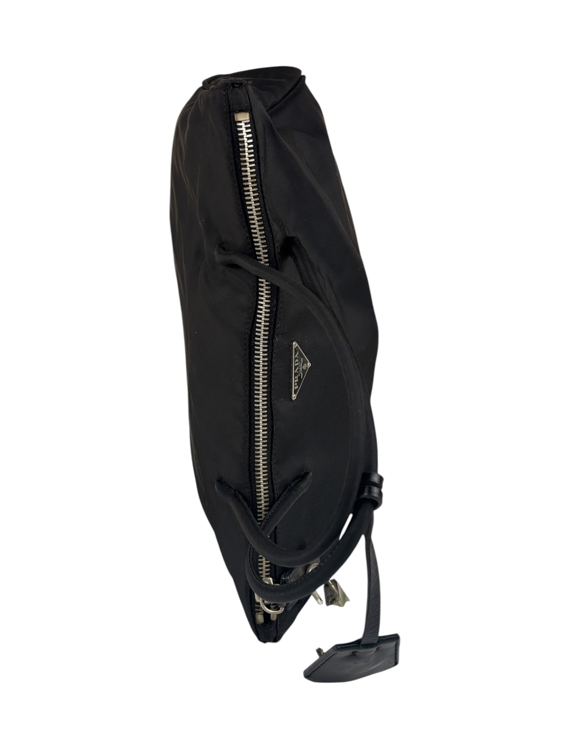 Prada Black Tessuto Nero Nylon Tote/Shoulder Bag