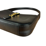 Saint Laurent Le 5 à 7 Smooth Leather Handbag Black