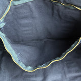 Hermes Vintage Large Navy Canvas Tote