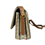 Celine Vintage Macadam Canvas Crossbody Bag