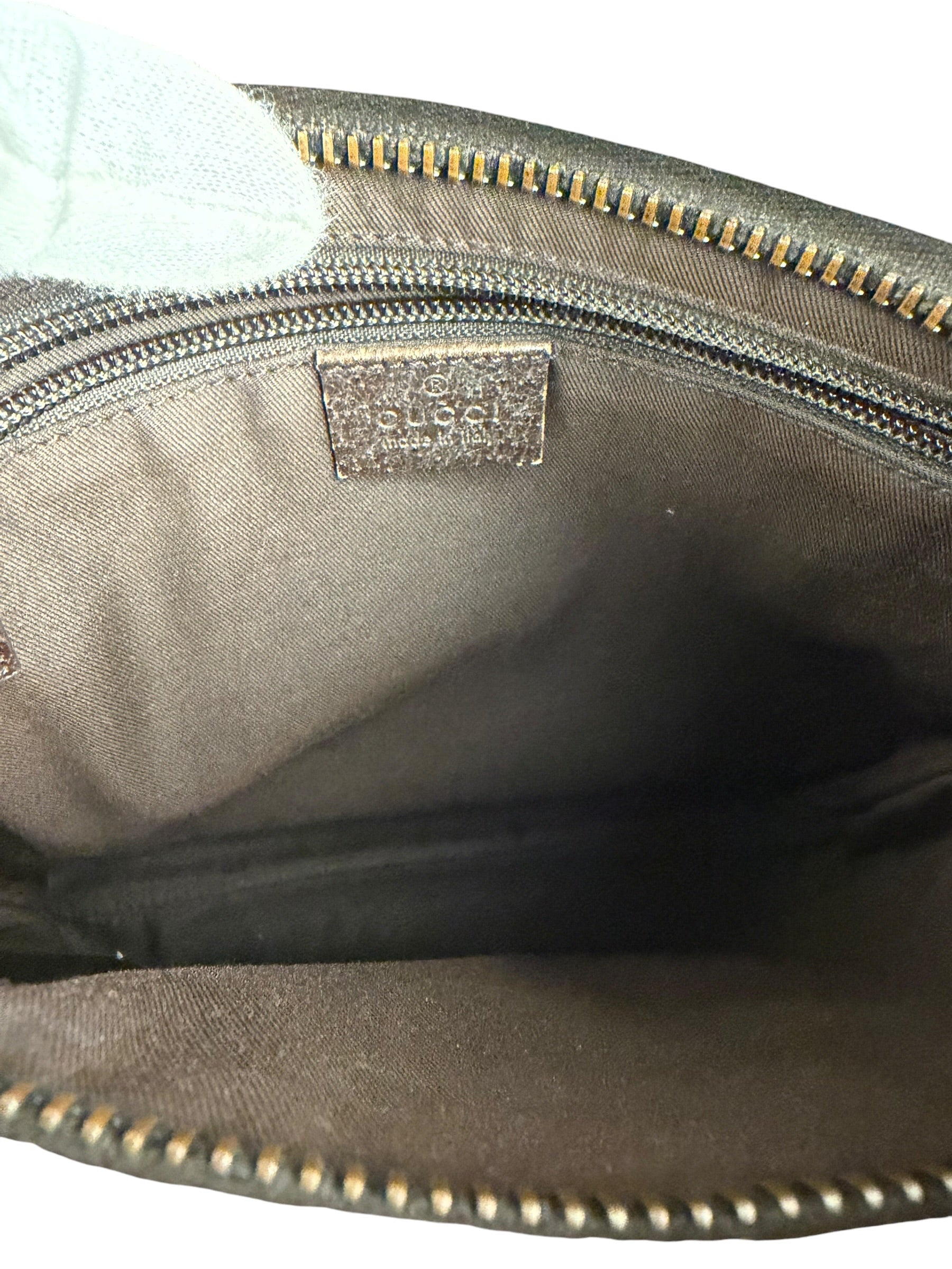 Gucci GG Vintage Beige/Brown Canvas Crossbody Bag
