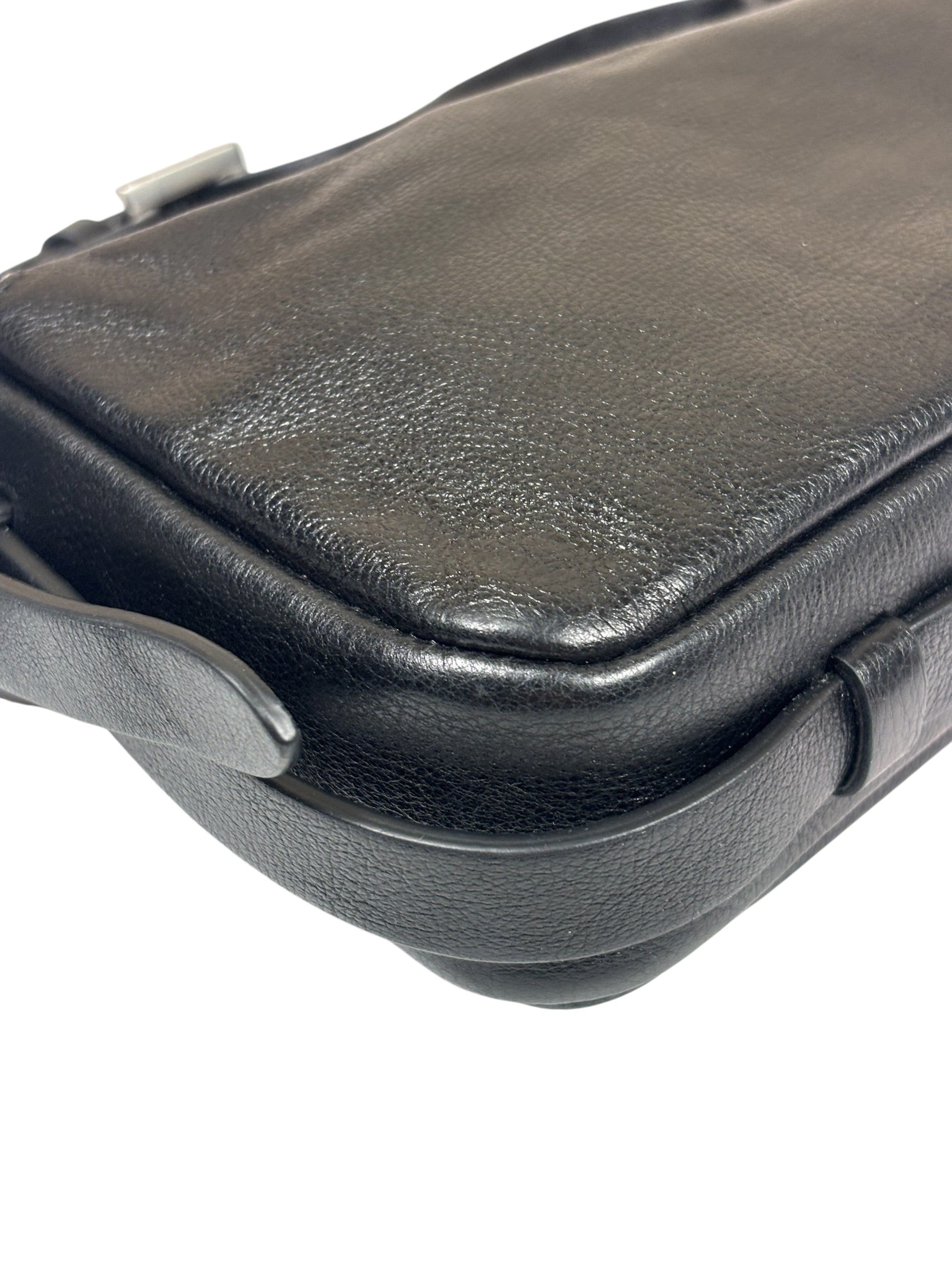 Fendi Black Leather/Suede Simply Pochette