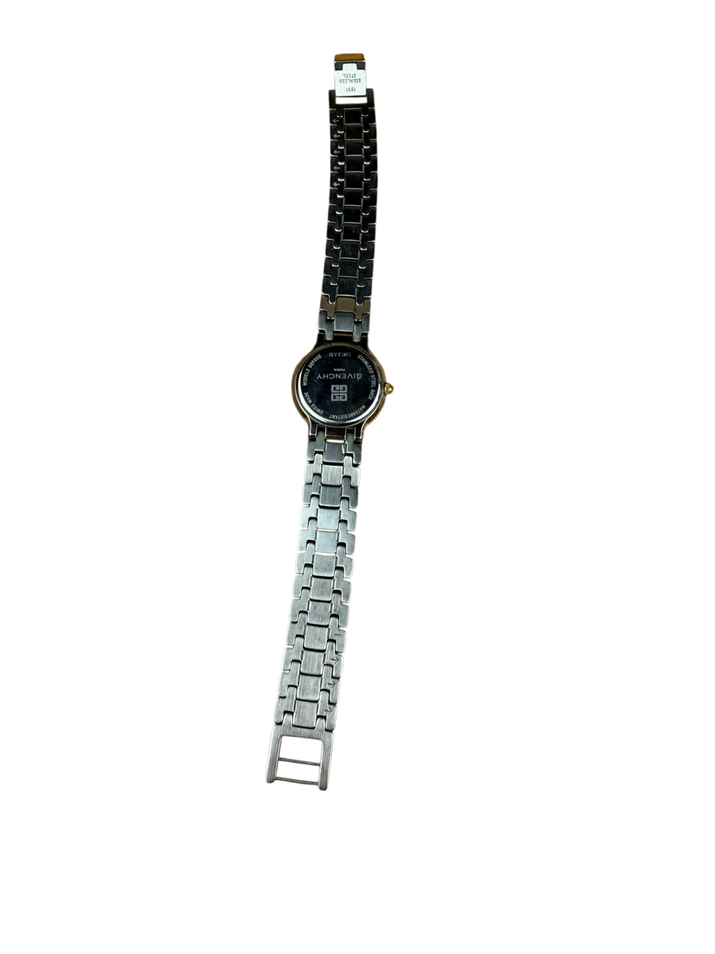 Givenchy Blue Dot Dial-Tone Date-Adjust Watch