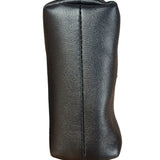 Fendi Black Leather Nano First Charm Shoulder Bag