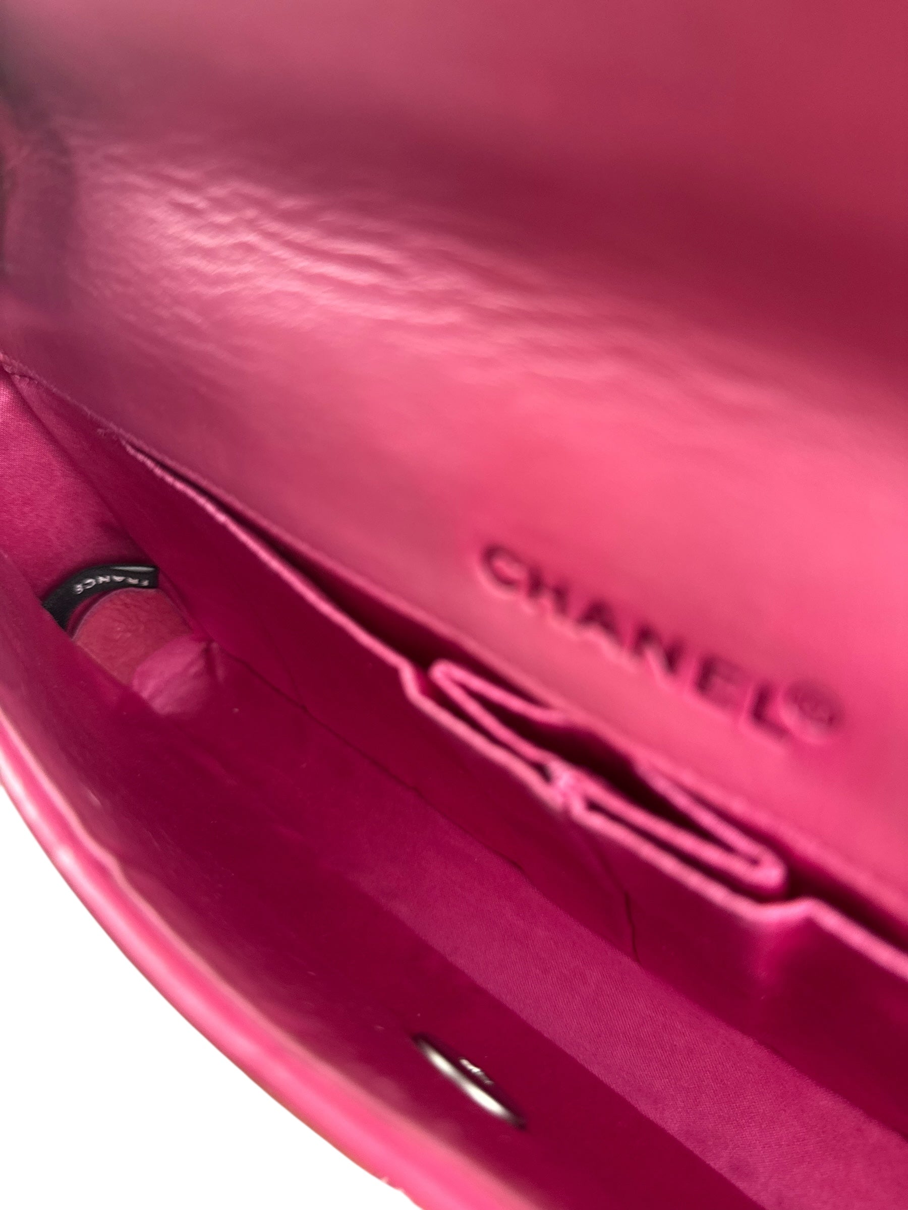 Chanel Pink CC 2002 Chocolate Bar Chain Flap