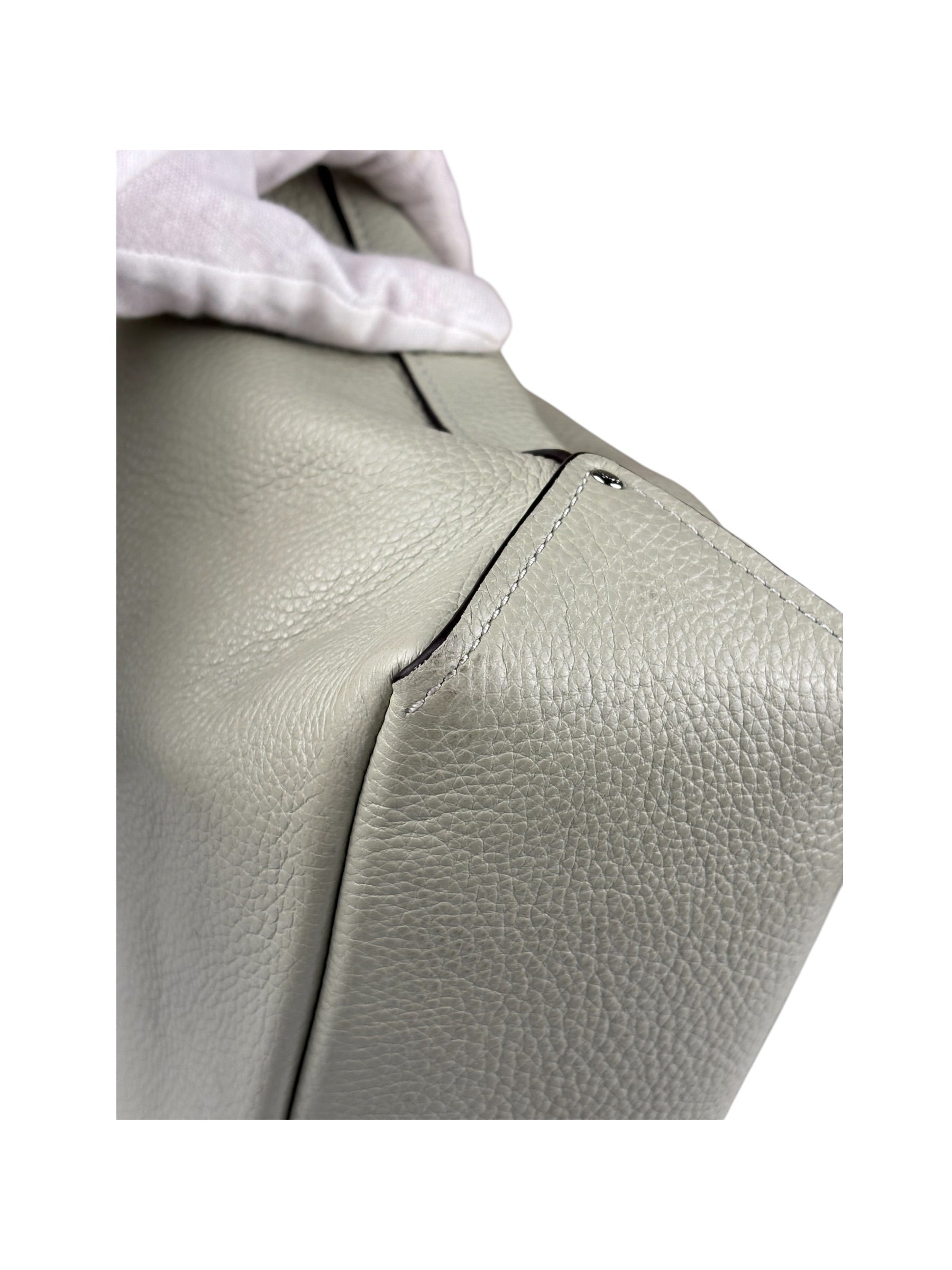 Coach Light Green Leather Laurel Shoulder Bag