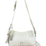 Gucci Limited Edition White Leather Marrakech Satchel Shoulder Bag