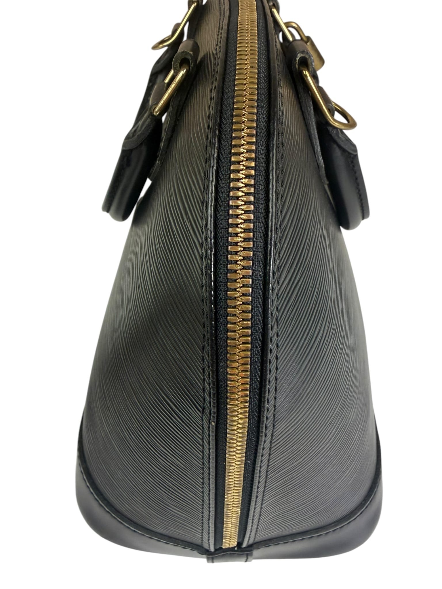 Louis Vuitton Black Epi Leather Alma Handbag PM