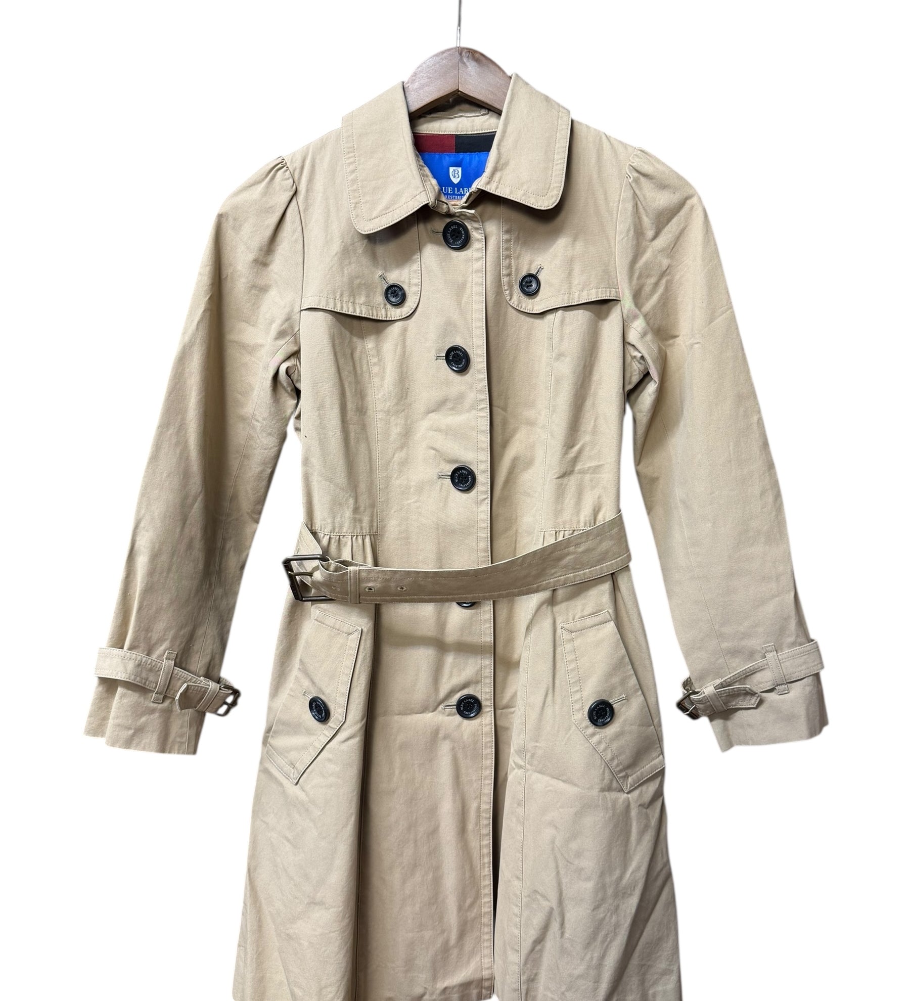 Blue Label Crestbridge Khaki Trench Coat