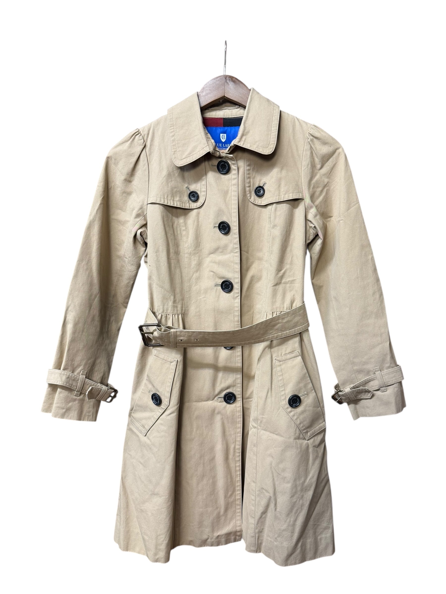 Blue Label Crestbridge Khaki Trench Coat