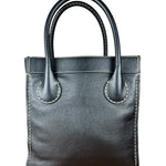 Chloe Edith Black Leather Tote Bag