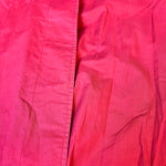 Burberry Vintage Red/Navy Check Mid Length Coat