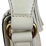 Gucci Limited Edition White Leather Marrakech Satchel Shoulder Bag