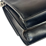 Fendi Black Leather Kan I Monster Eyes Shoulder Bag