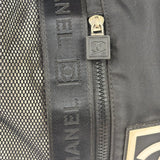 Chanel Black NylonSport Line Duffle Mesh Large Bag 2000's