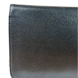 Chanel Black Caviar Flap Wallet On Chain 2013