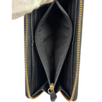 Coach Green Leather Zip-Around Long Wallet