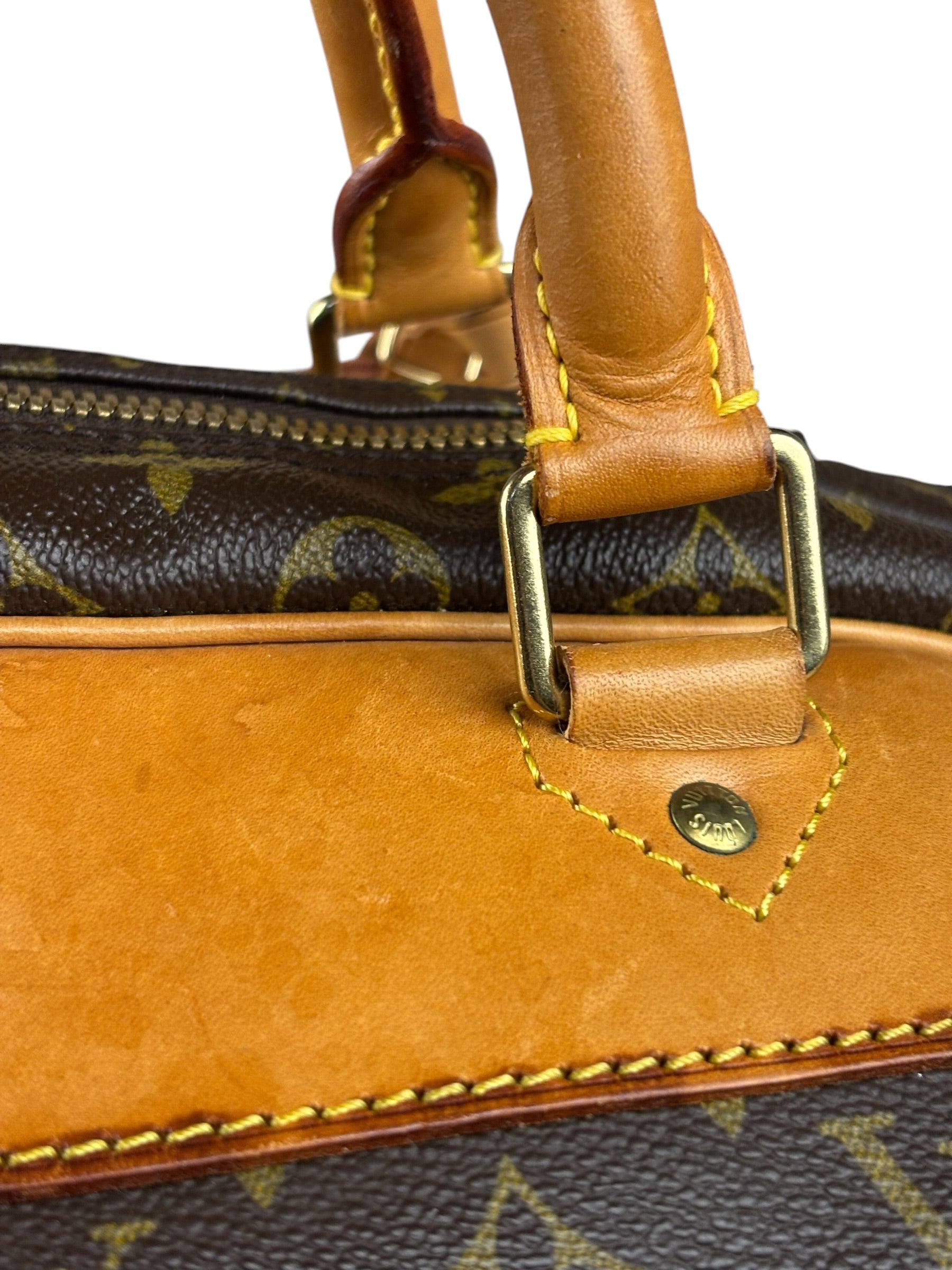 Louis Vuitton Monogram Alize Two Pouch Travel Bag