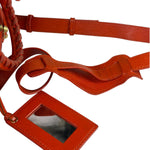 Balenciaga Red Leather Mini City Bag
