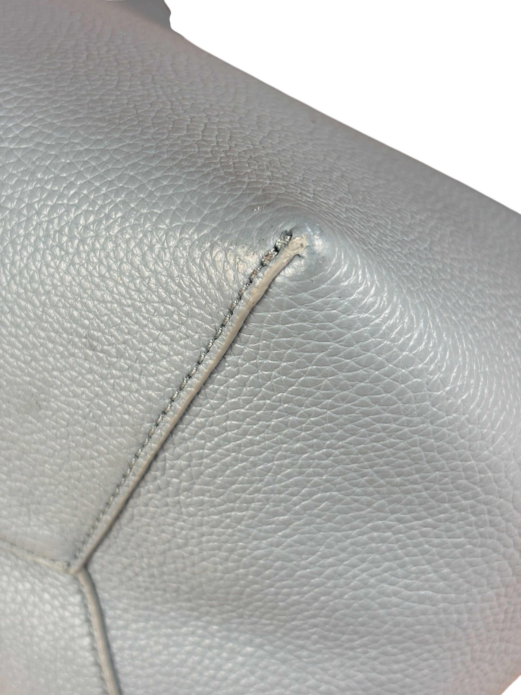 Marc Jacobs Light Blue Pebbled Leather The Sac Bag