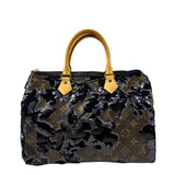Louis Vuitton Limited-Edition Monogram Fleur De Jais Speedy 30