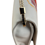Christian Dior White Leather Amour Chain Wallet Replacement Chain