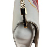 Christian Dior White Leather Amour Chain Wallet Replacement Chain