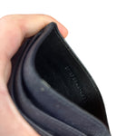 Yves Saint Laurent Leather Cardholder Navy Blue