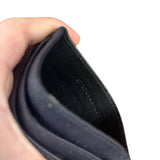 Yves Saint Laurent Leather Cardholder Navy Blue