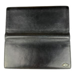 Cartier Black Leather Louis Multipurpose Continental Long Wallet